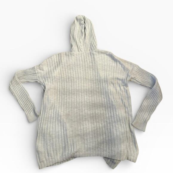 Abercrombie + Fitch Kids Gray Hooded Cardigan Sweater Size 15/16 - Picture 4 of 6